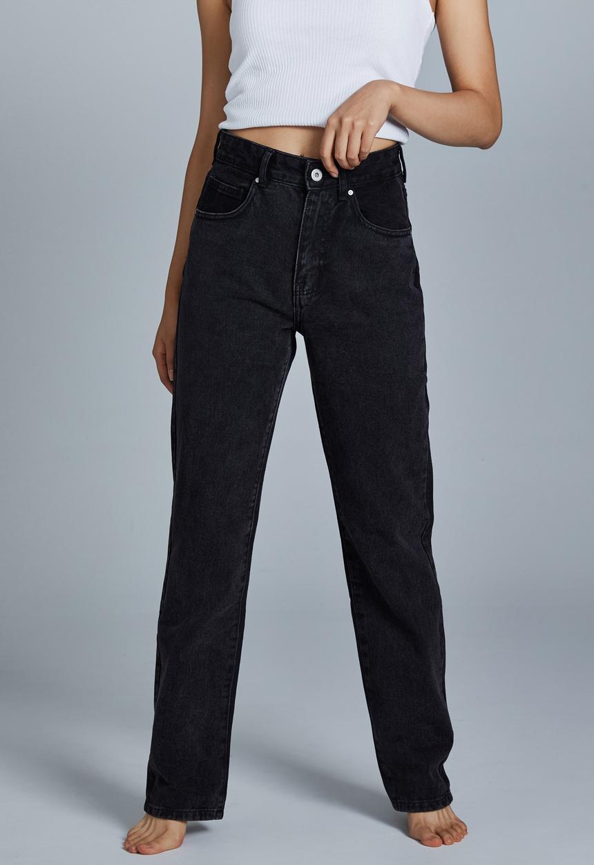 Cotton On - Petite straight jean - midnight black
