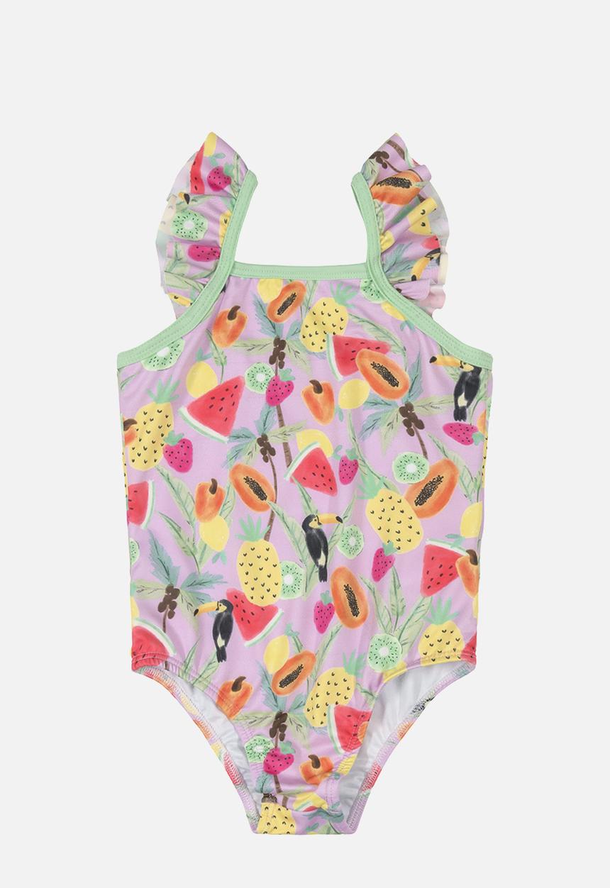 UP Baby - Printed swimsuit - pink
