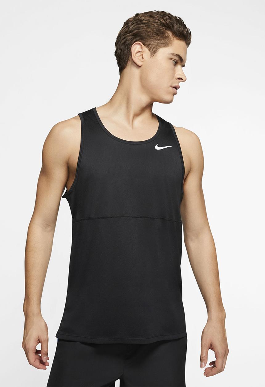 Nike - Nike breathe run tank - black