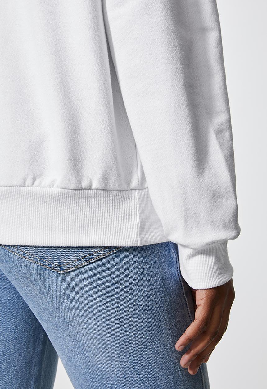Superbalist - Slogan crew sweat - white