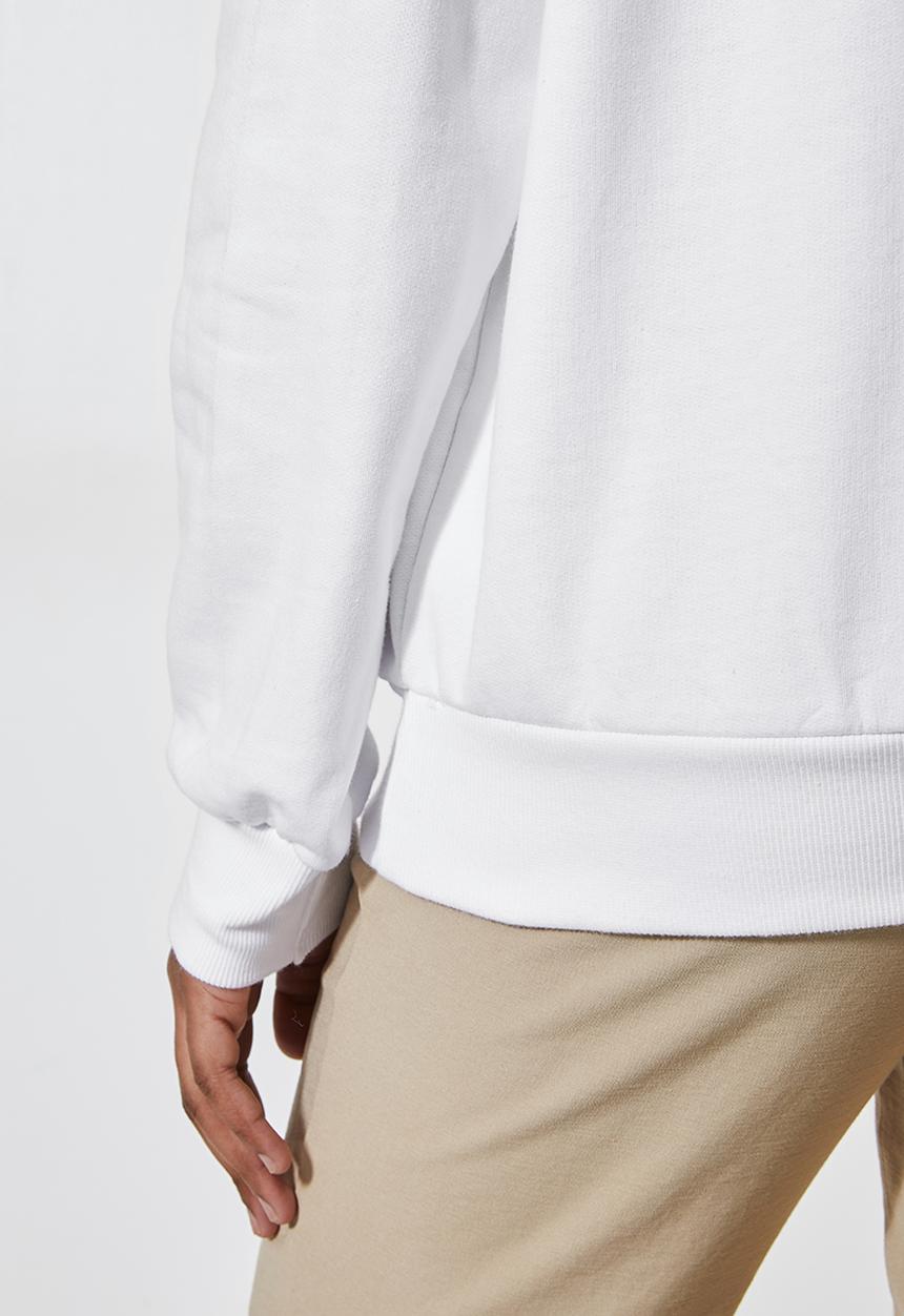 Superbalist - Graphic crew sweat - white