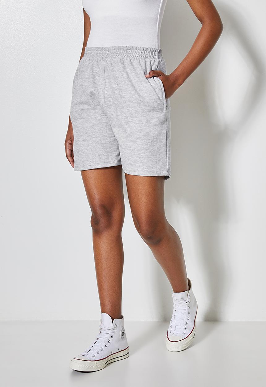 Superbalist - Longer jogger shorts - light grey melange