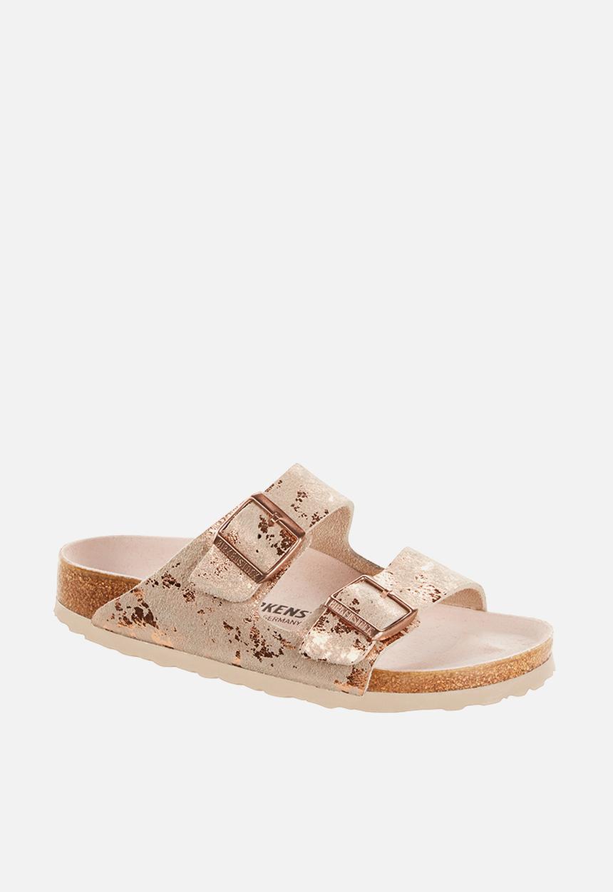 Birkenstock - Arizona suede leather regular - rose copper