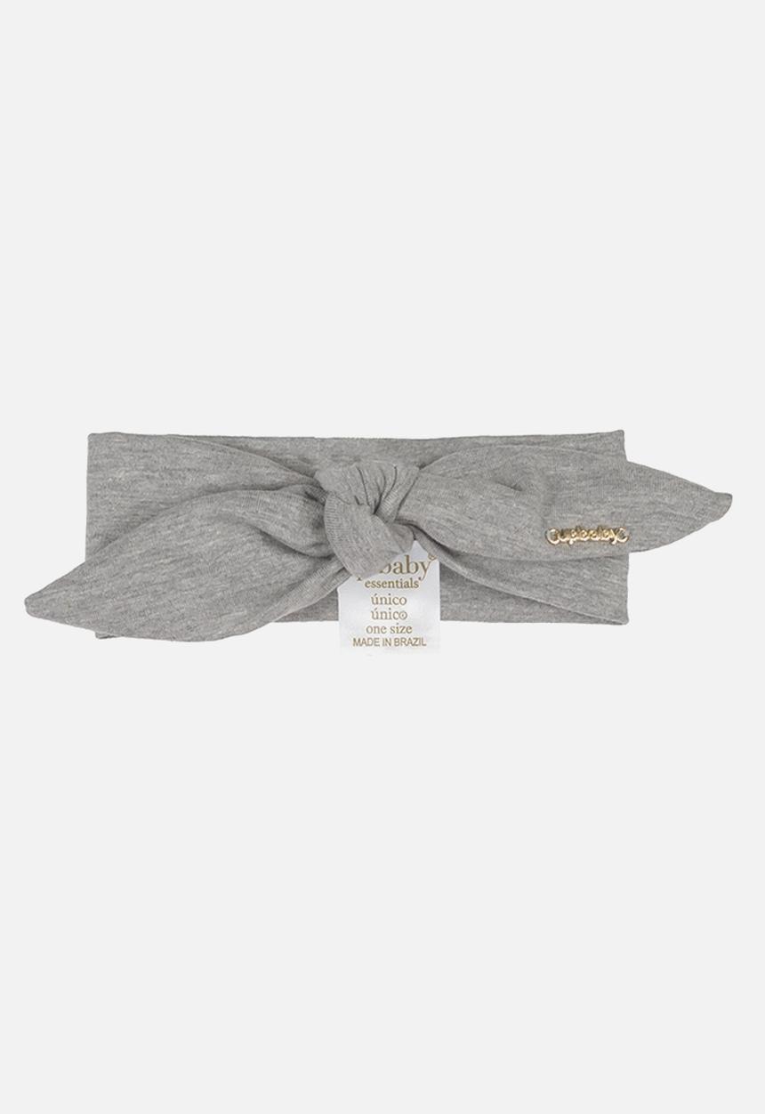 UP Baby - Bow headband - grey