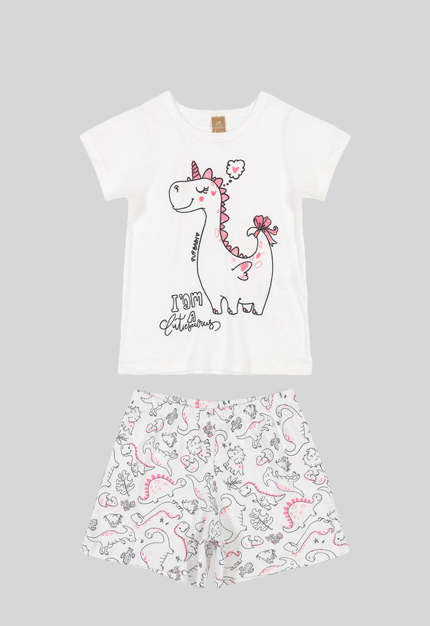 UP Baby - Unicorn pj set - white