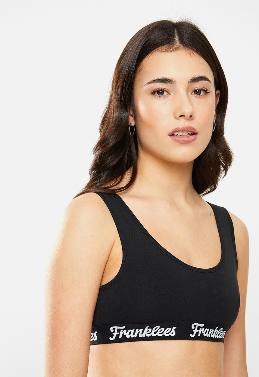 Franklees - U-back bralette - black