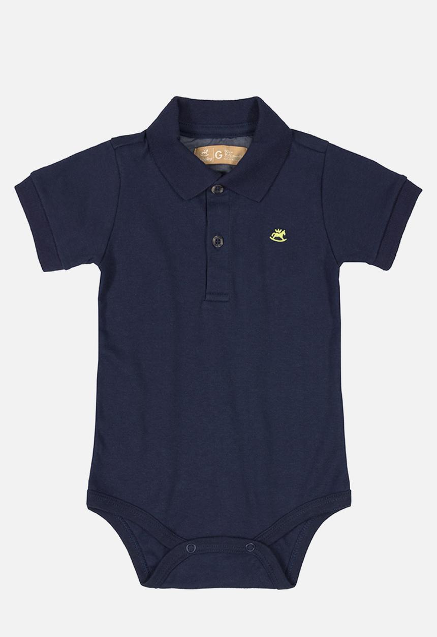 UP Baby - Polo babygrow - dark blue