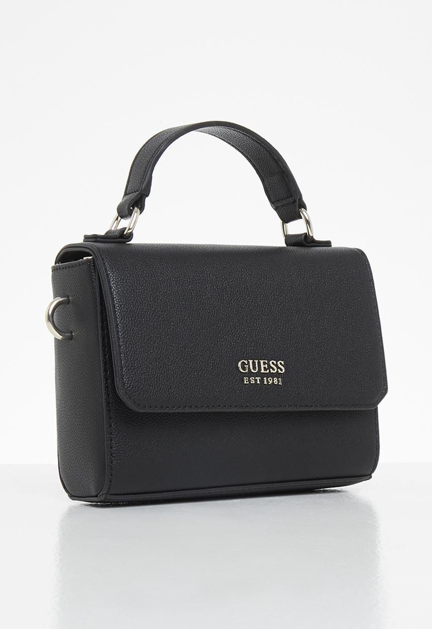GUESS - Little paris mini cross-body flap - black