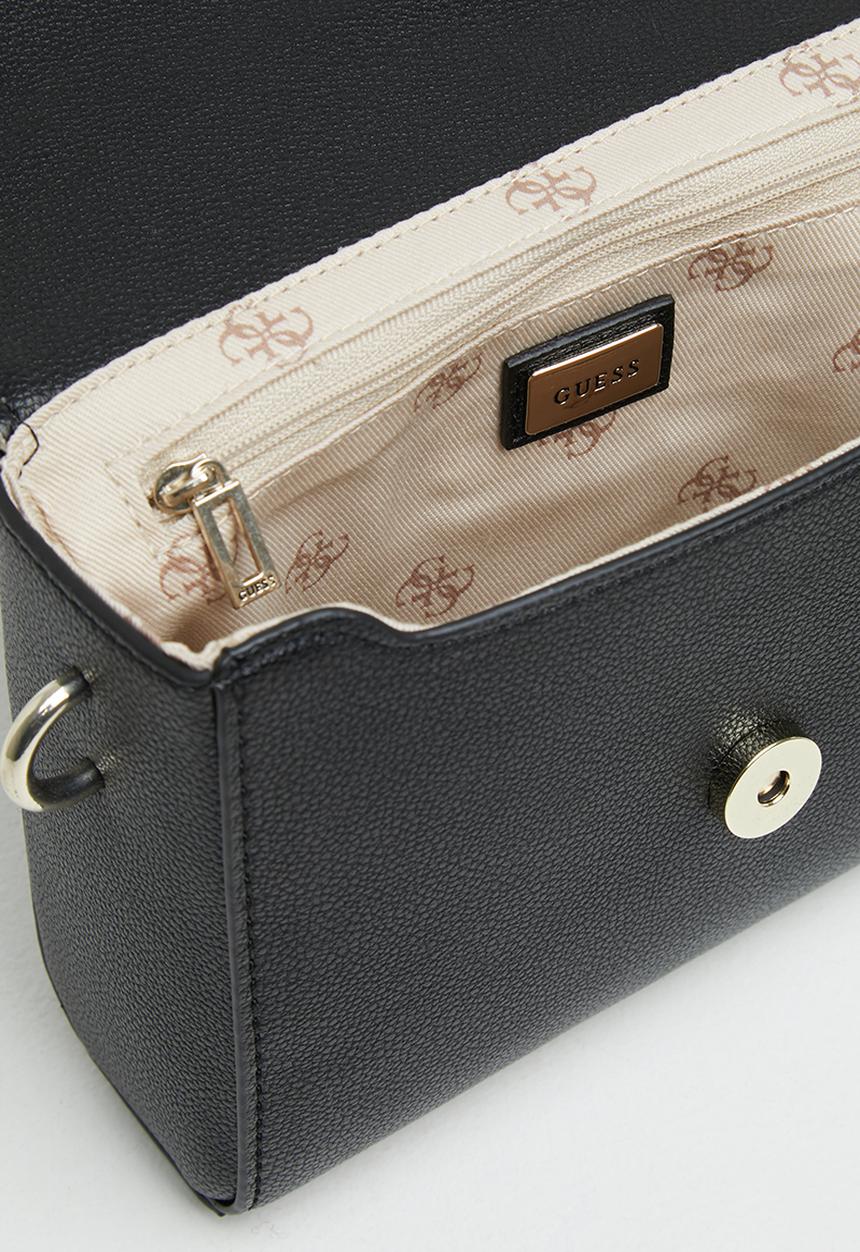 GUESS - Little paris mini cross-body flap - black