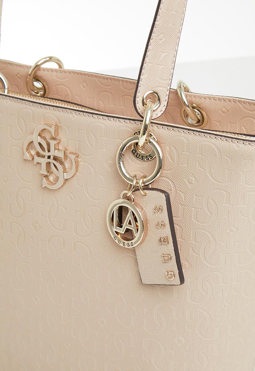 GUESS - Chic shine small tote - blush