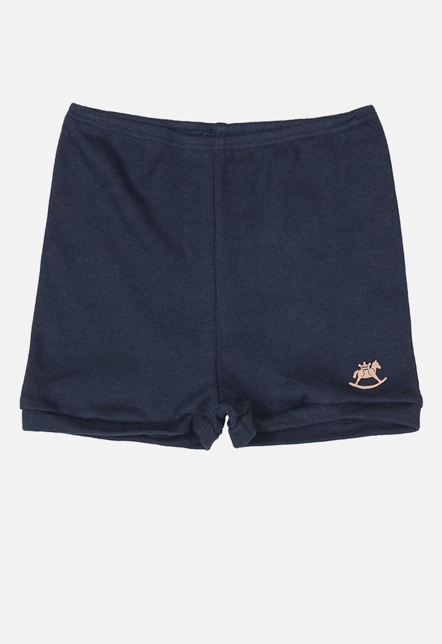 UP Baby - Soft jersey cotton shorts - dark blue