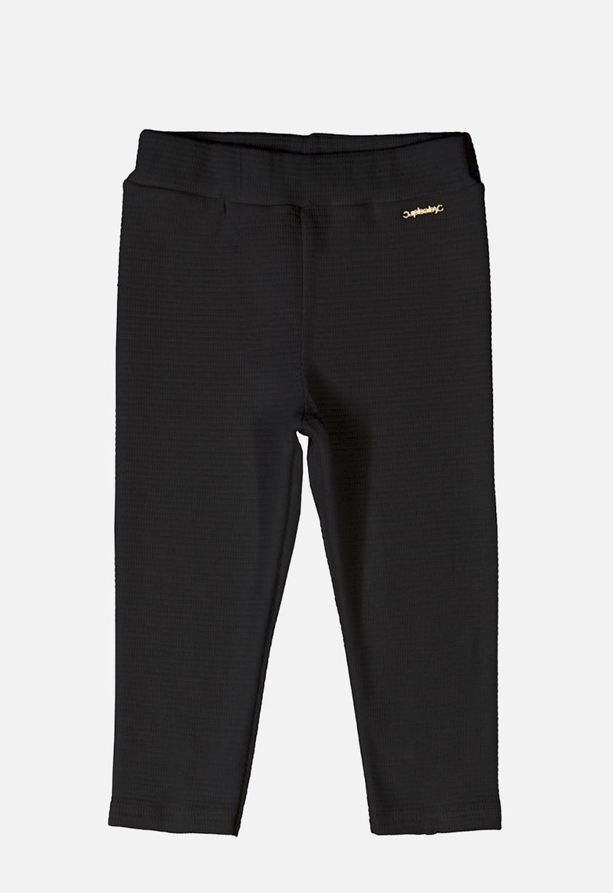 UP Baby - Ribbed legging - black