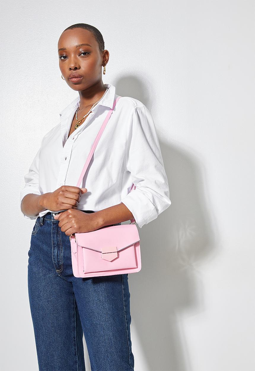 Superbalist - Casey crossbody bag - pink