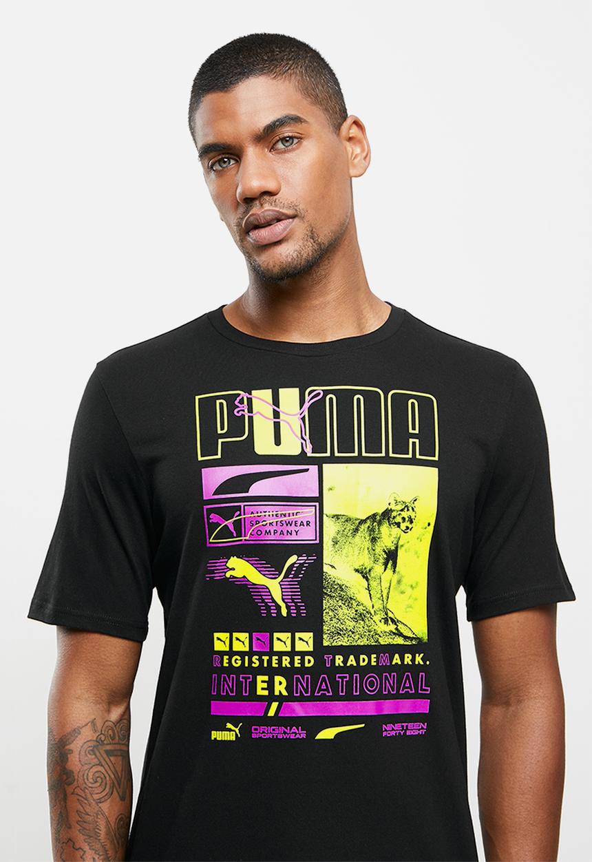 PUMA - Puma box tee - black
