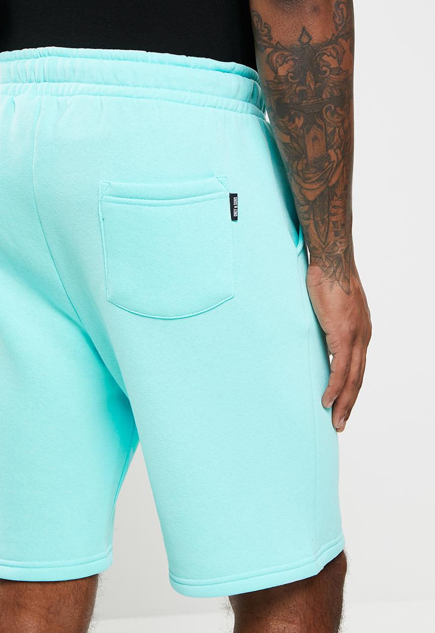 Only & Sons - Onsceres life sweat shorts - light blue