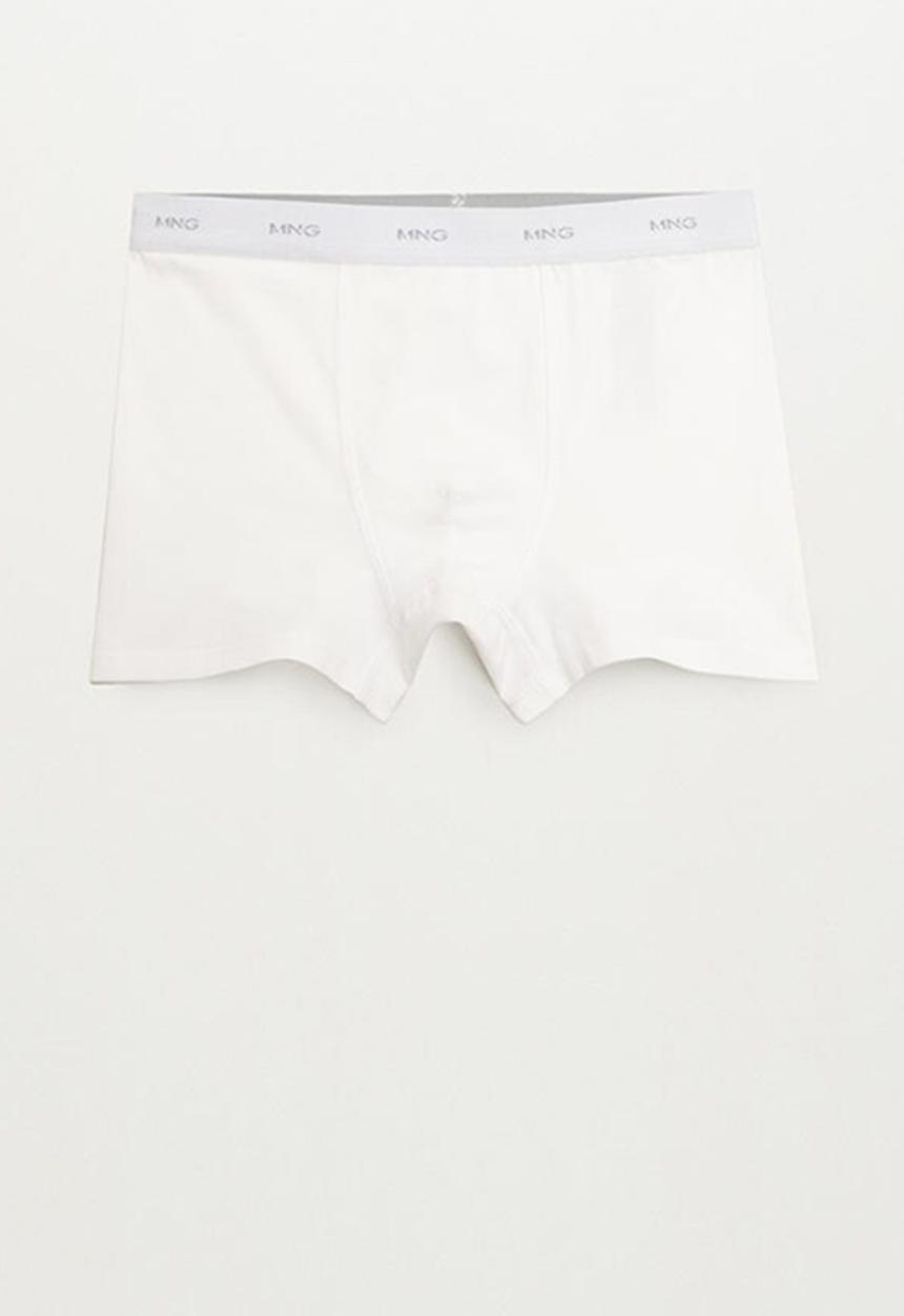MANGO - Boxers solid8 3-pack - white