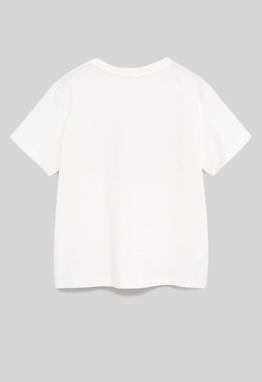 MANGO - T-shirt rock - white