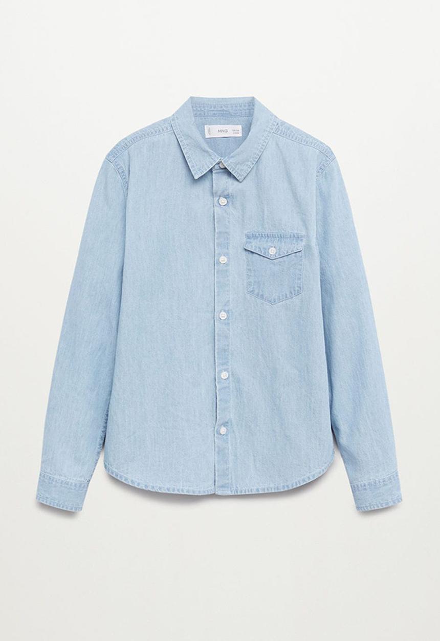 MANGO - Camisa daniel - blue