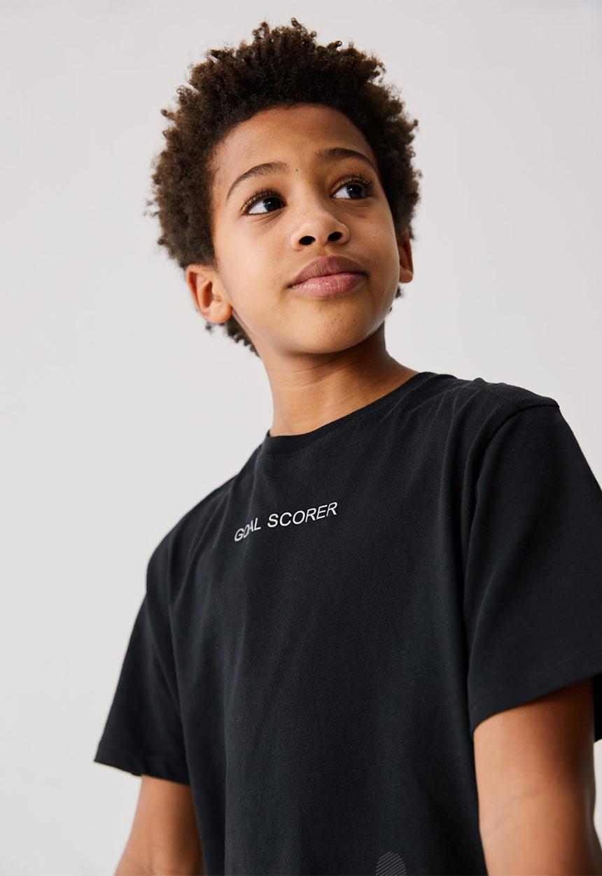 MANGO - T-shirt double - black