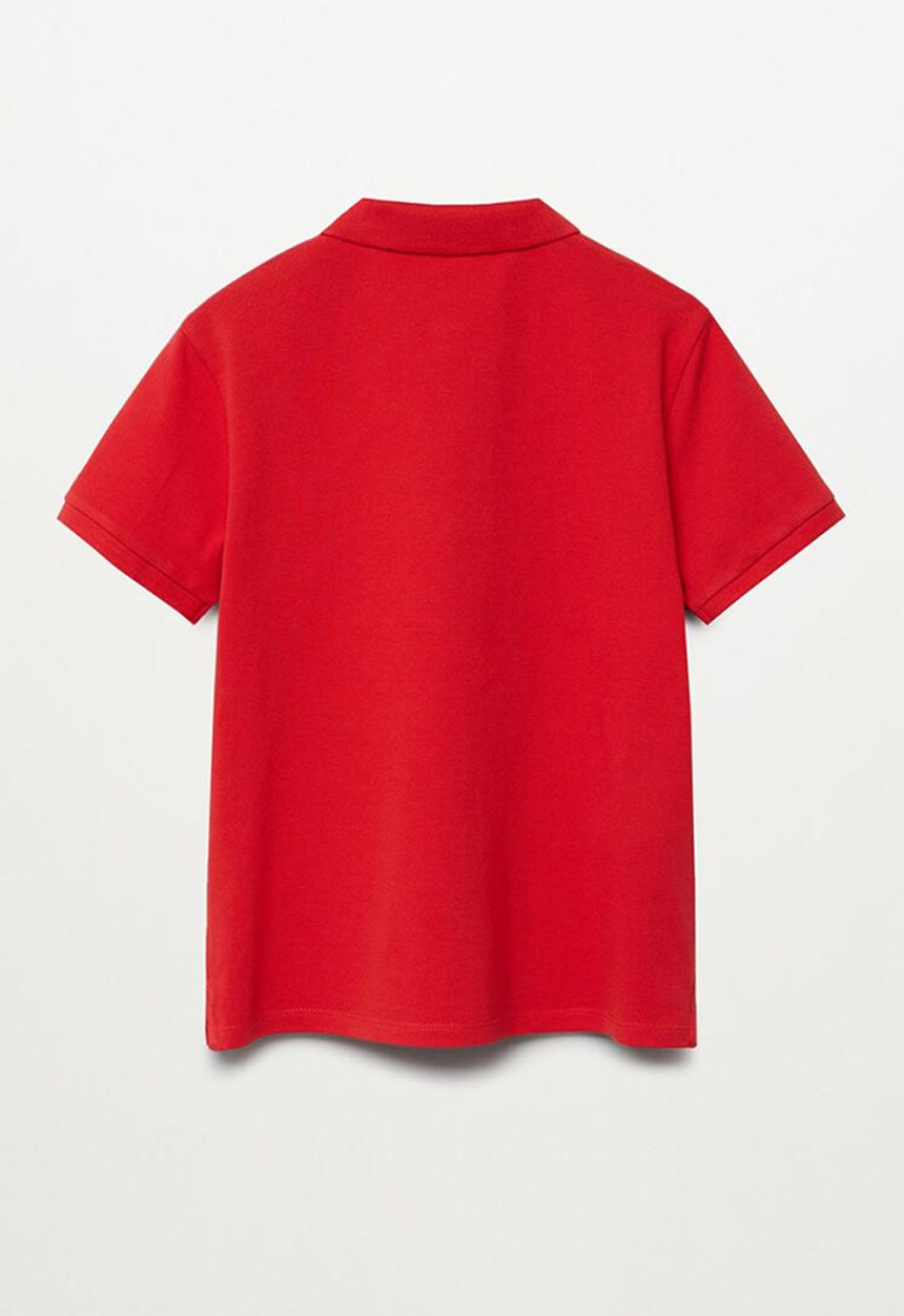 MANGO - T-shirt polo - red