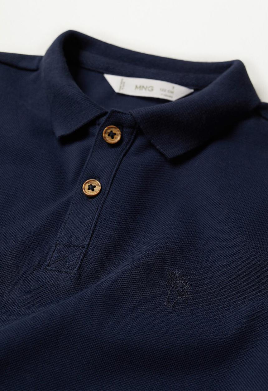 MANGO - T-shirt polo-i - navy