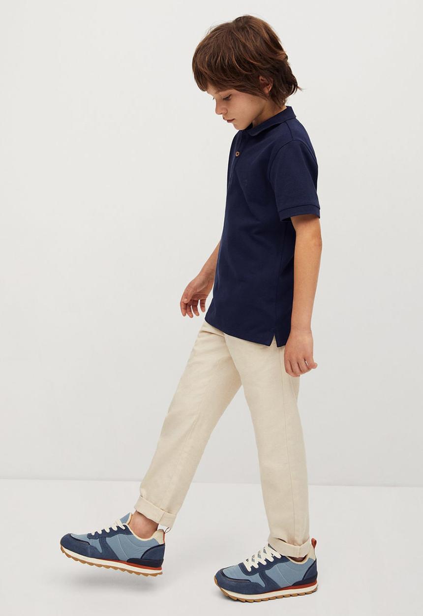 MANGO - T-shirt polo-i - navy