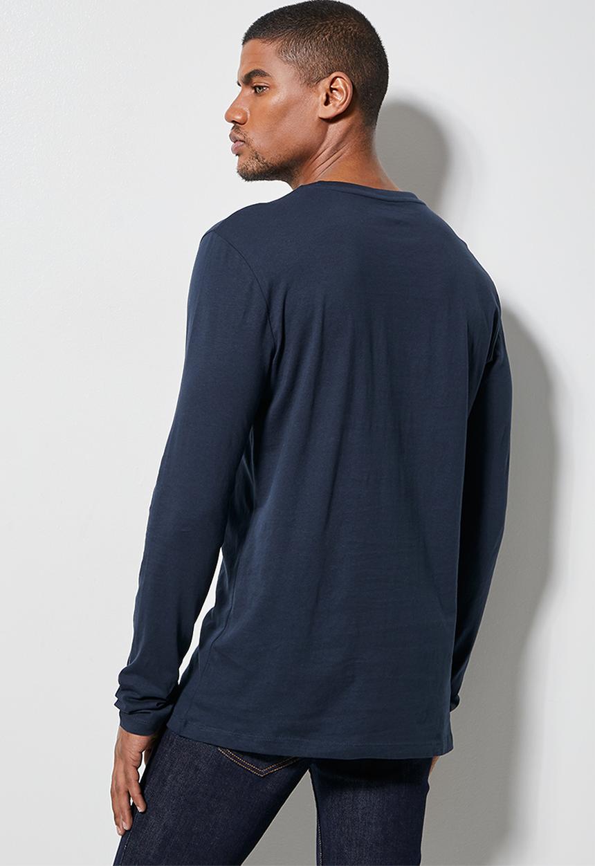 Superbalist - 3 Pack Nate long sleeve crew neck tee - multi