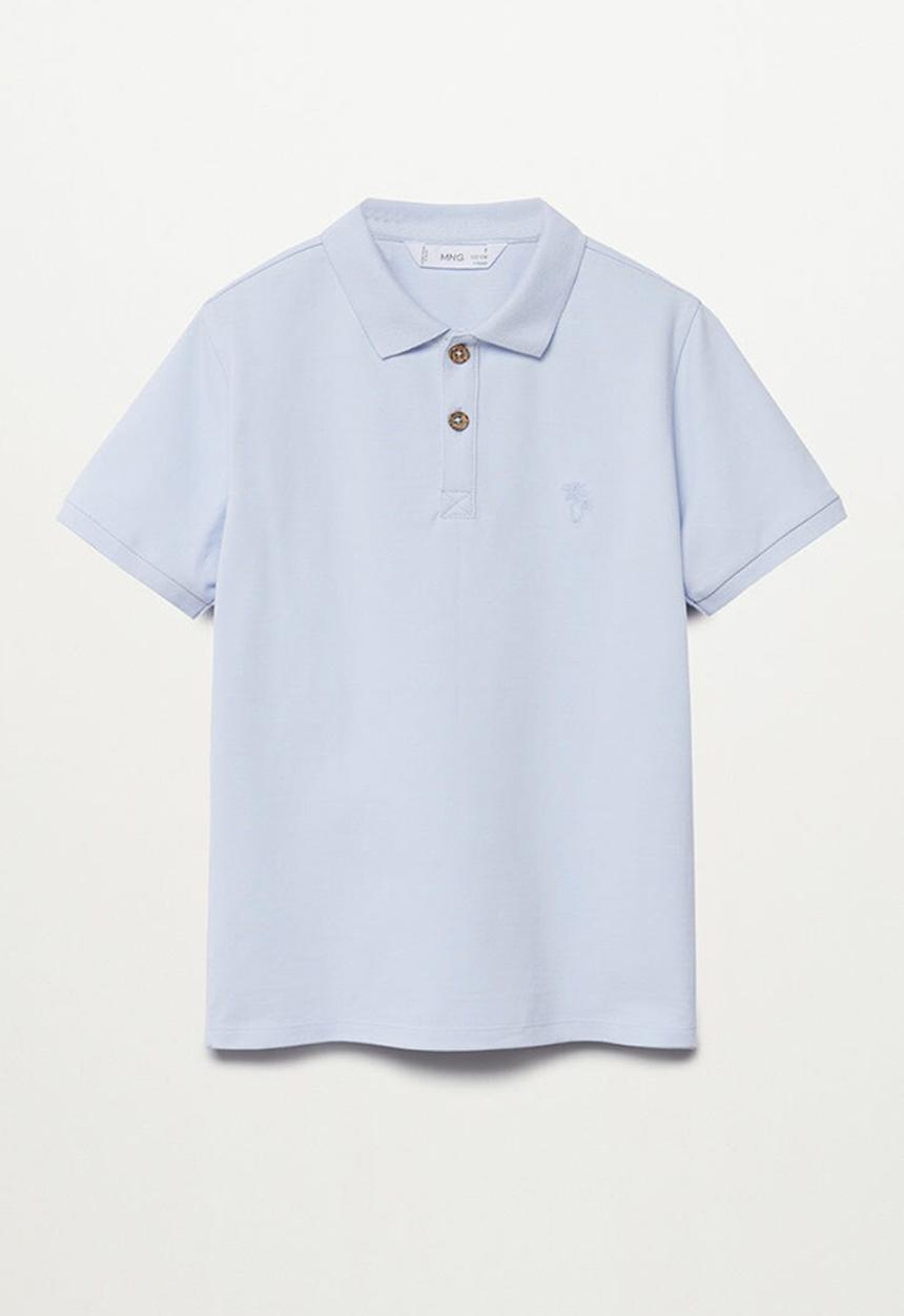 MANGO - T-shirt polo - blue