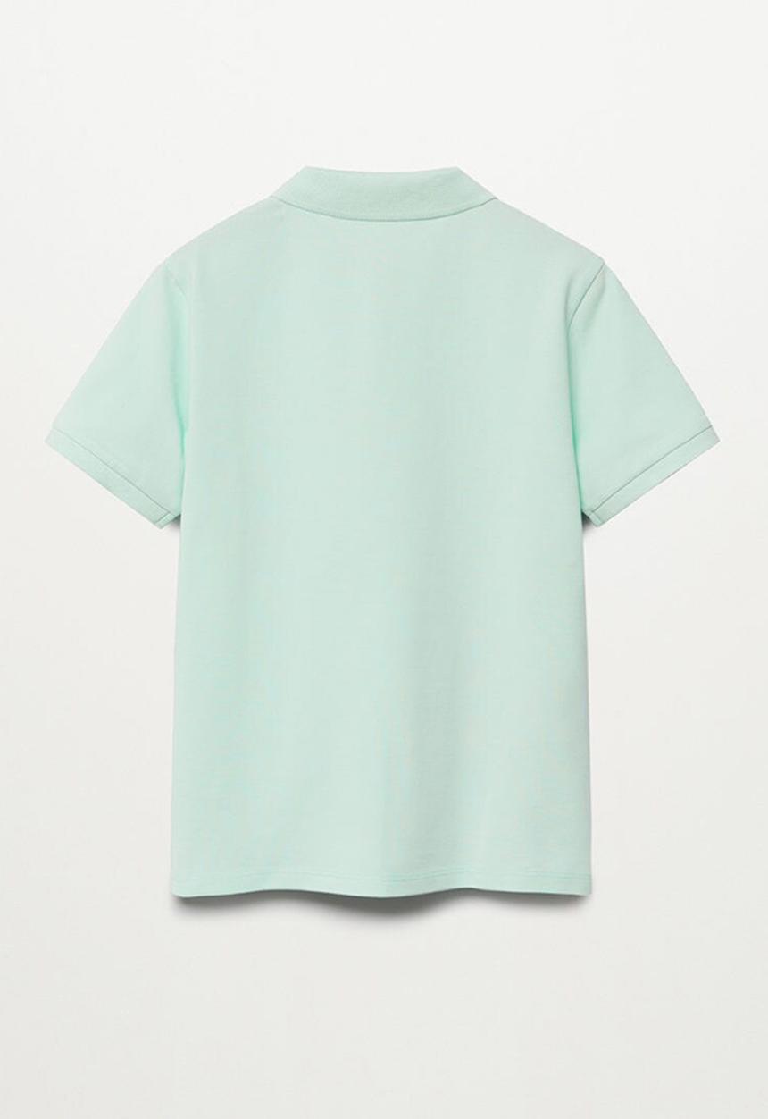 MANGO - T-shirt polo-i - green