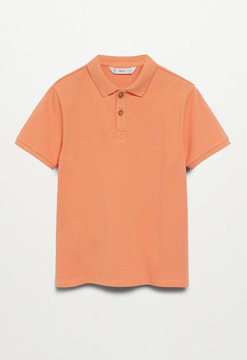 MANGO - T-shirt polo - orange