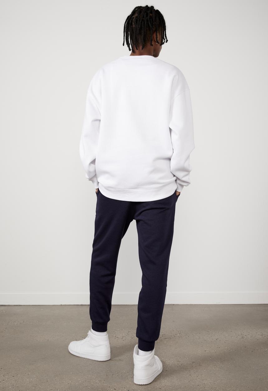 Factorie - Elite oversized crew - white