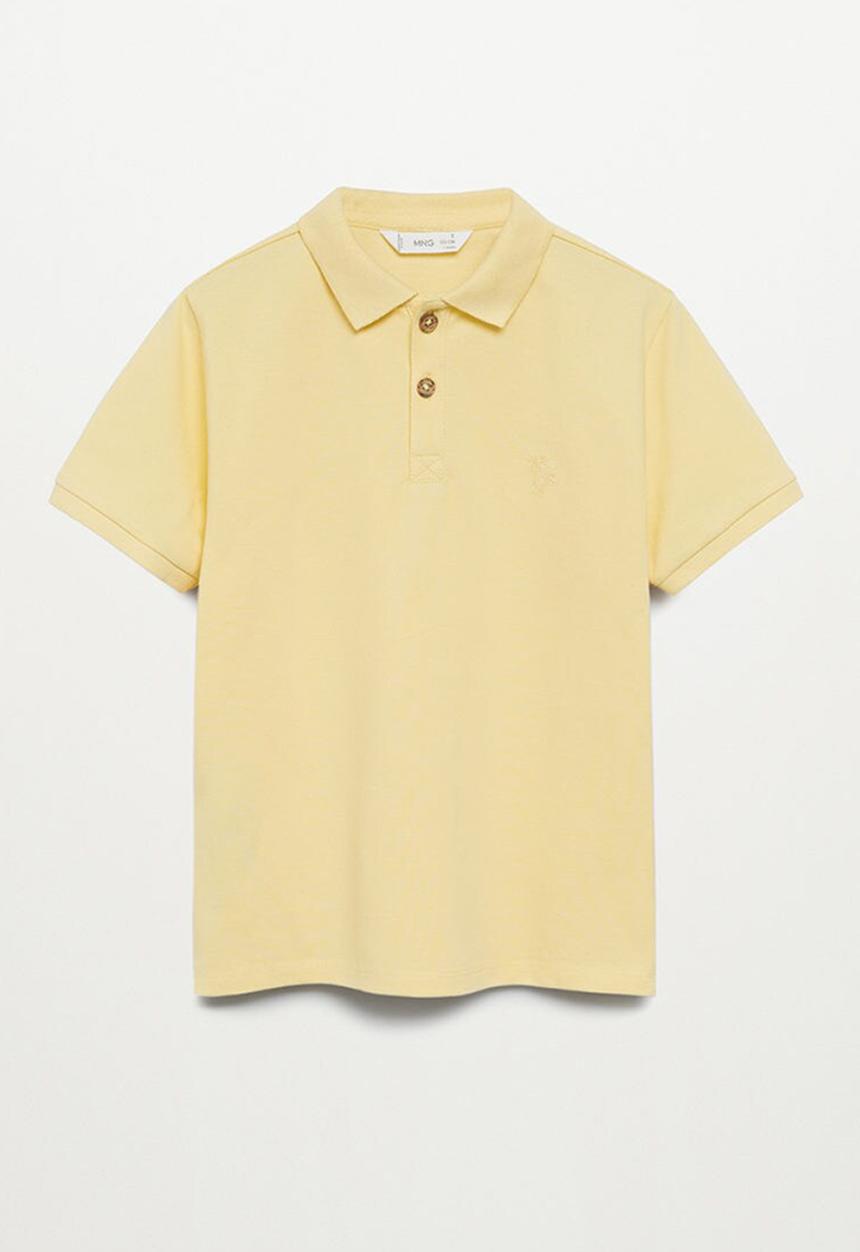 MANGO - T-shirt polo-i - yellow