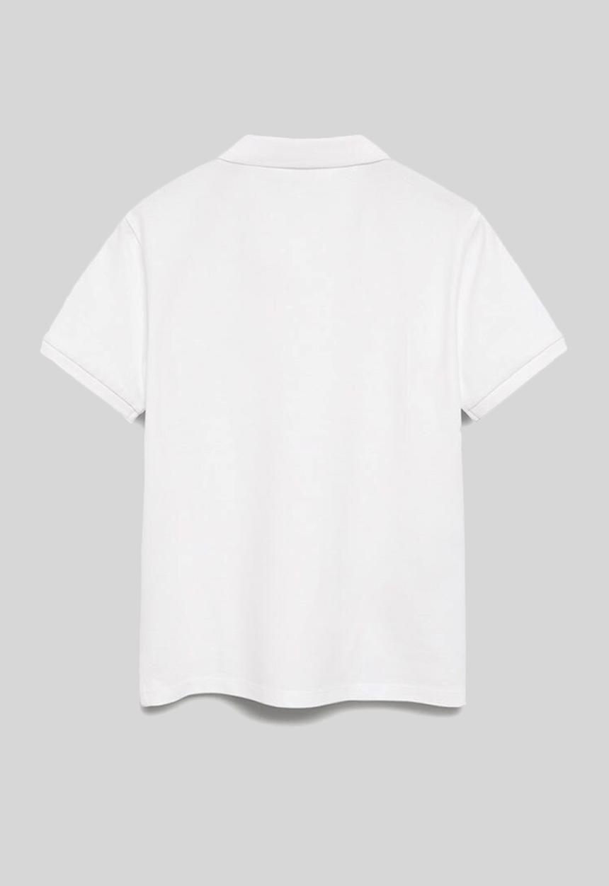 MANGO - T-shirt polo-i - white