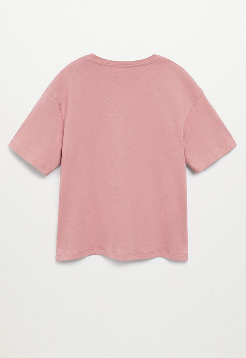 MANGO - T-shirt pablo - pink