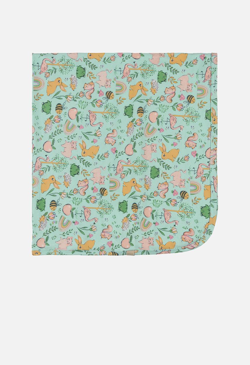 UP Baby - Printed blanket - blue