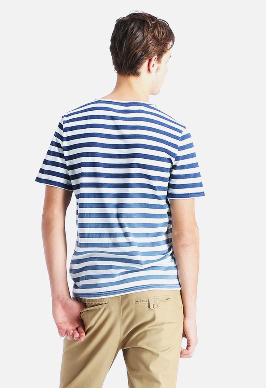 Native Youth - Dip Dye Indigo Crew