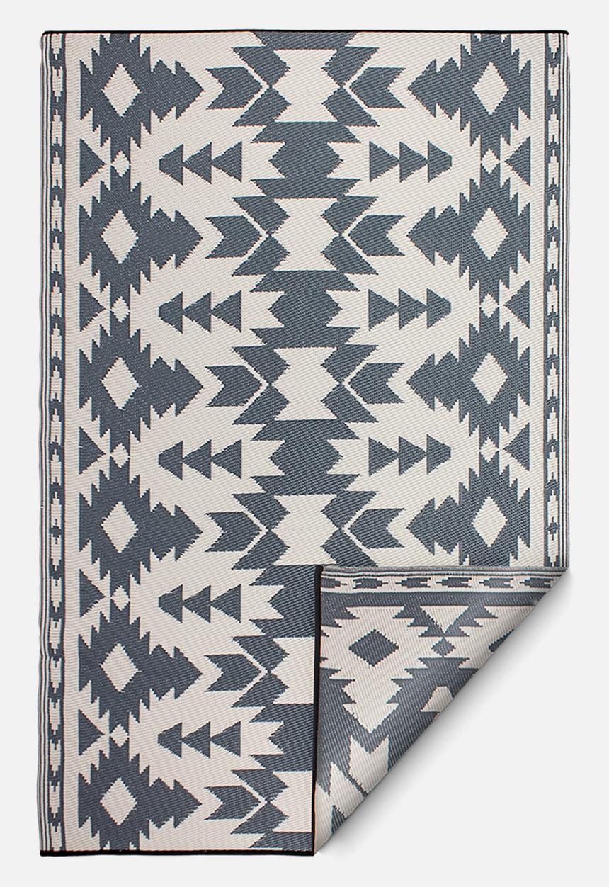 Fab Habitat - Miramar outdoor rug -grey