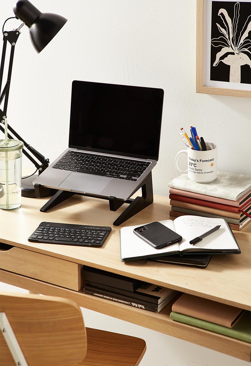 Typo - Collapsible laptop stand - black