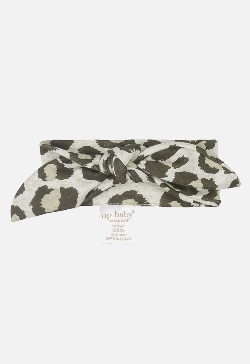 UP Baby - Leopard print headband - light brown