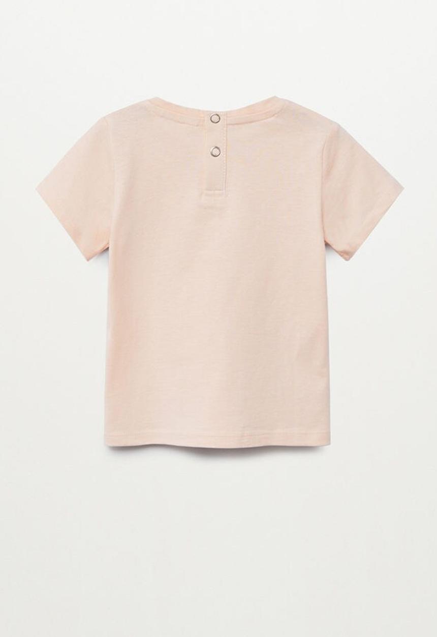 MANGO - Camiseta vaca - pink