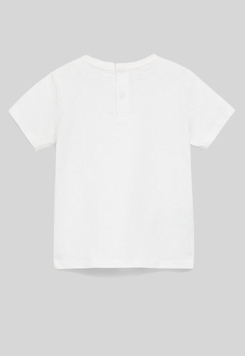 MANGO - T-shirt skater - white
