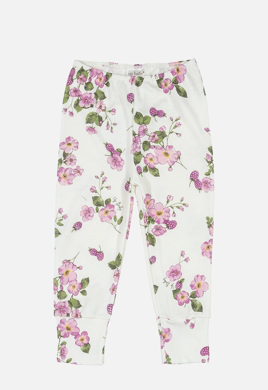 UP Baby - Floral pants - off white