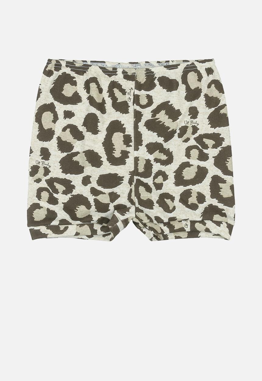 UP Baby - Leopard print shorts - light brown