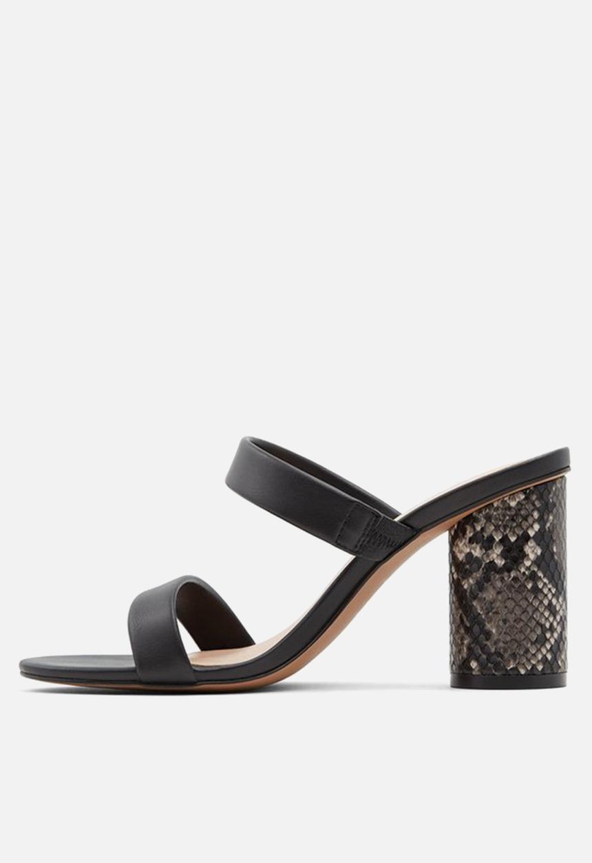 Call It Spring - Pasetti mule heel - black