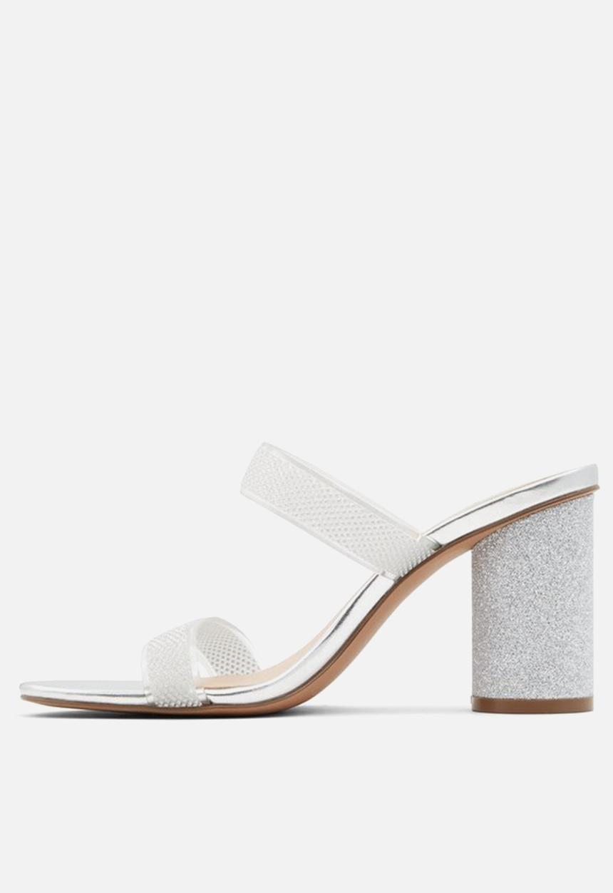 Call It Spring - Pasetti mule heel - silver