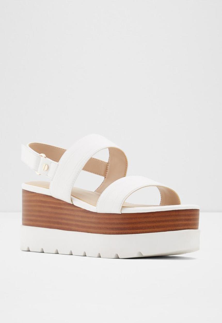 ALDO - Tarin wedge heel - 100 white