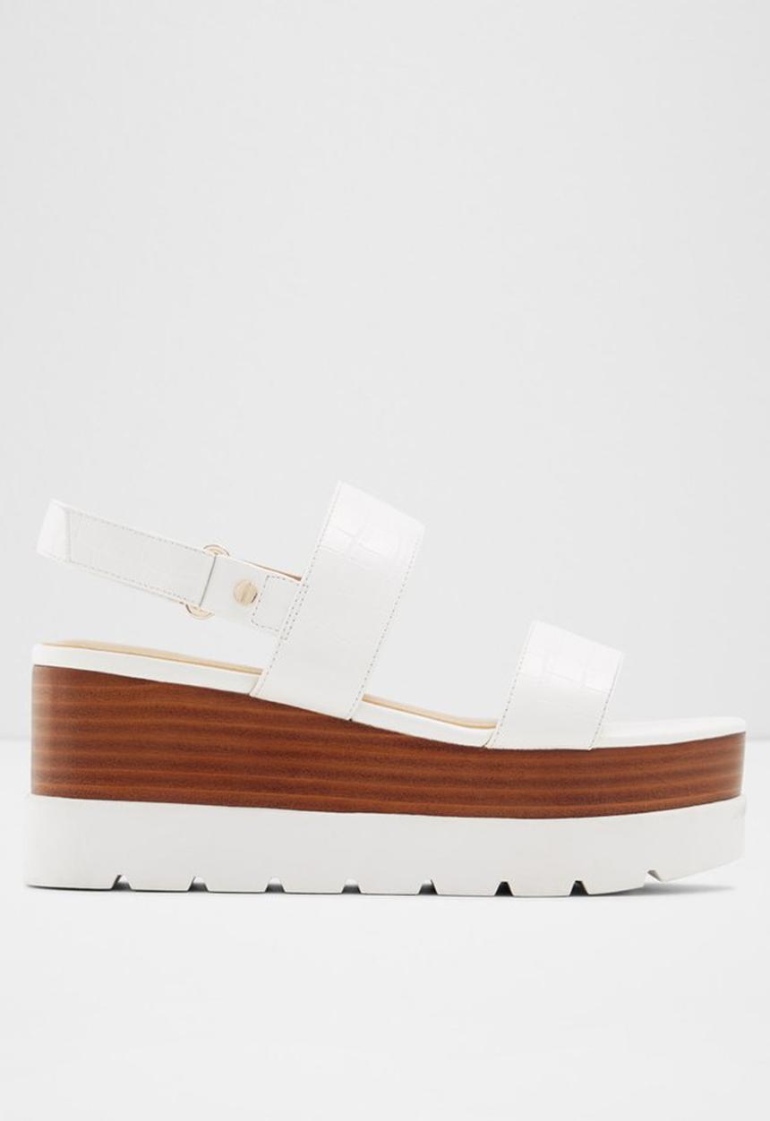 ALDO - Tarin wedge heel - 100 white