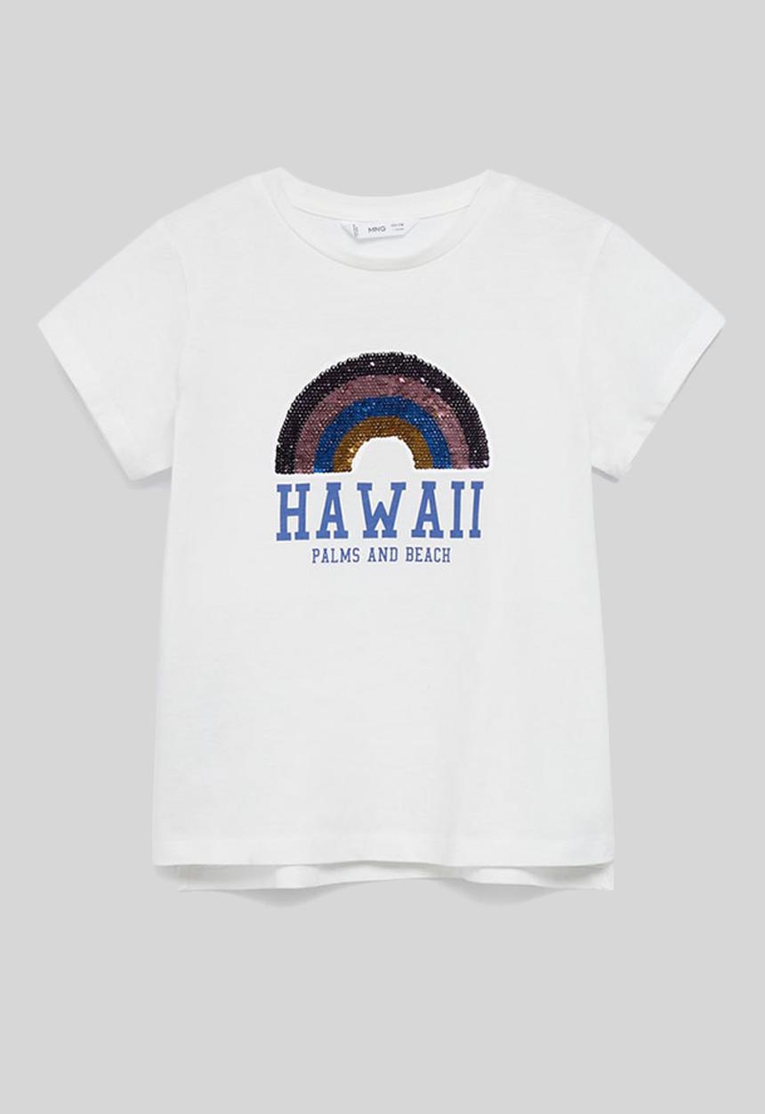MANGO - T-shirt lolly - white