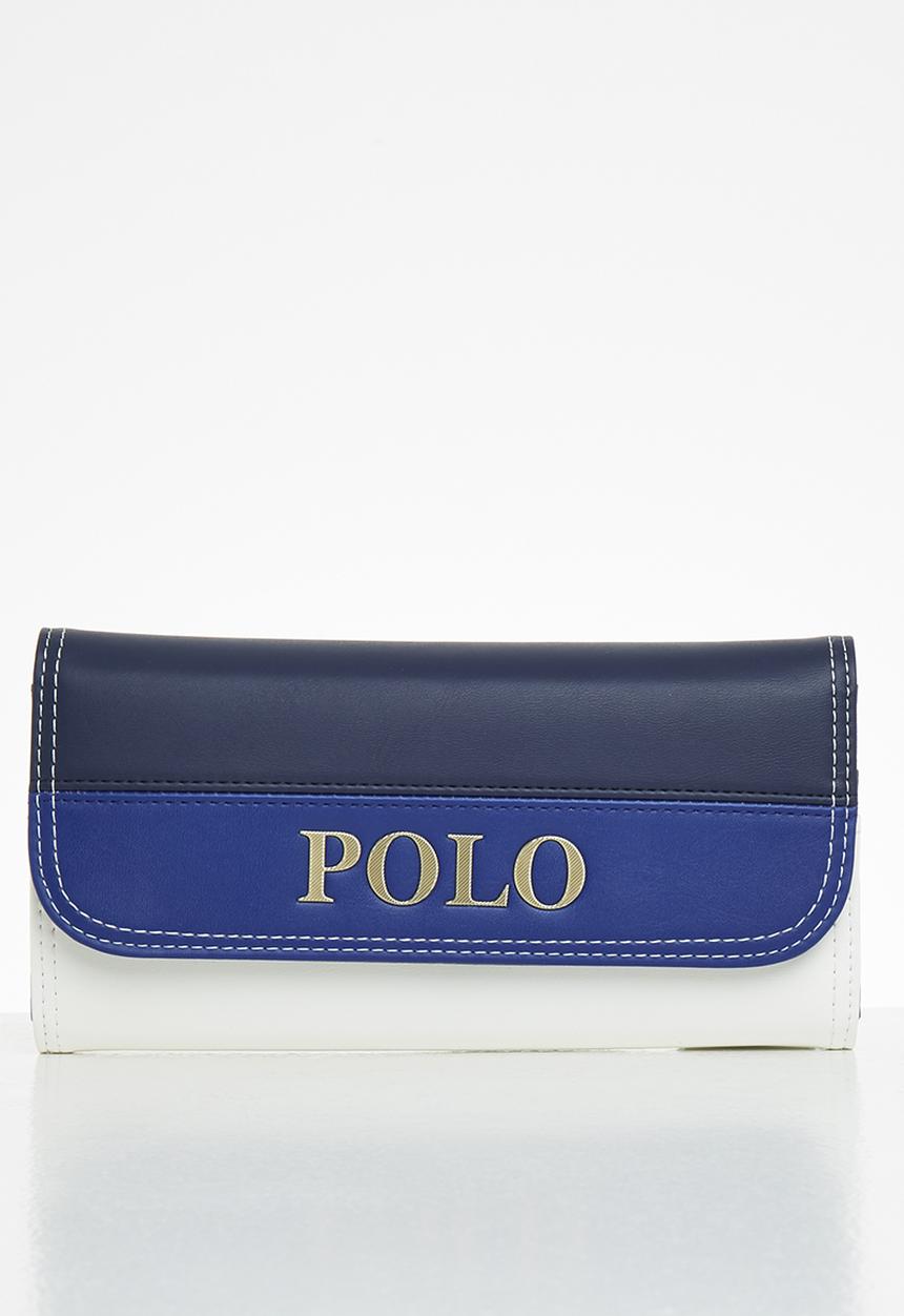POLO - Resort clutch purse - blue