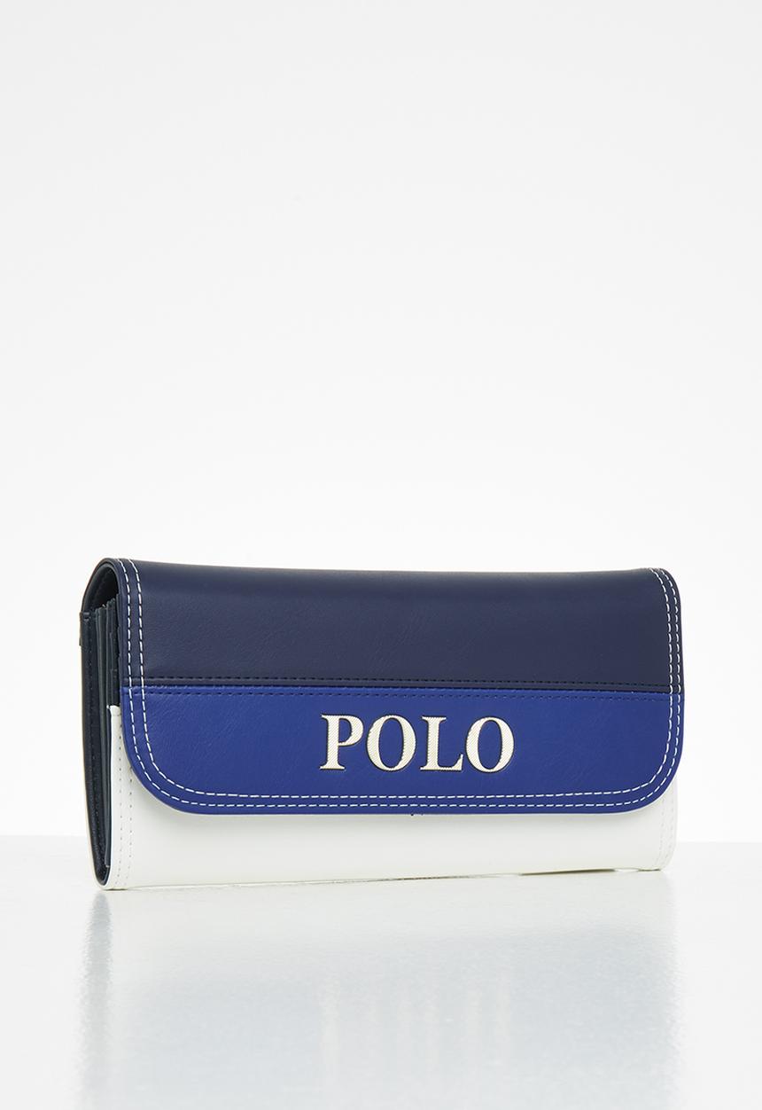 POLO - Resort clutch purse - blue